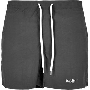 Heren Zwembroeken met Ballin Est. 2013 Small Logo Zwembroek Print - Grijs - Maat S
