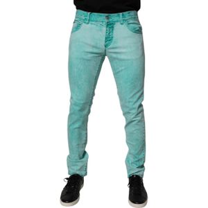 Slim Fit Acid Wash Jeans