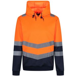 Regatta Heren Overhead High-Vis Hoodie (Oranje) - Maat 2XL