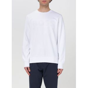 Ronde Hals Sweatshirt met Geëmbossed Logo