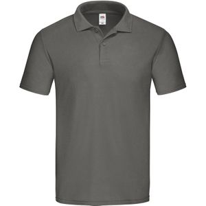Fruit of the Loom Heren Origineel Polo Shirt (Licht Grafiet)