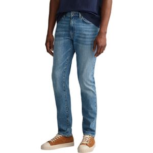 Gant Heren The Hayes Slim Jeans (Blauw)