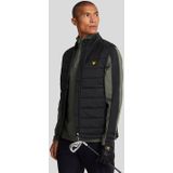 Lyle & Scott - Gewatteerd Golf Gilet - Zwart