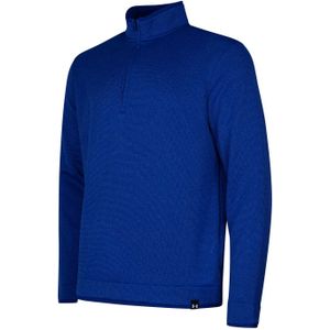 Under Armour Heren Quarter Zip Fleece Top (Koningsblauw)