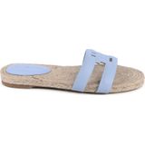 Tommy Hilfiger, Dames, Schoenen, Blauw, Maat: 37 EU Jute,