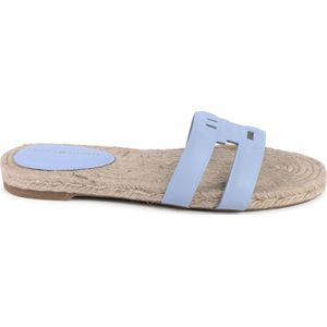 Tommy Hilfiger, Dames, Schoenen, Blauw, Maat: 37 EU Jute,