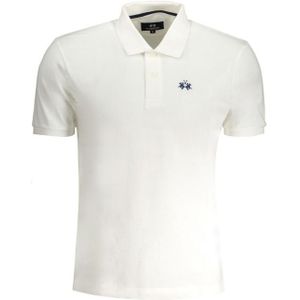 Regular Fit Poloshirt Met Korte Mouwen En Borduursels