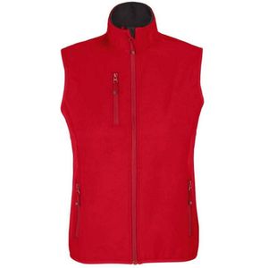 SOLS Dames/dames Falcon Softshell Gerecyclede Bodywarmer (Peperrood) - Maat XL