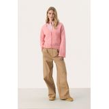 Kleding - Gebreide Trui - Mélange - Knitwear - V-hals - Lange Mouw