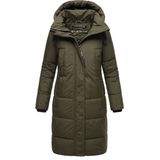 Marikoo dames winterjas Laryaa – lang, warm & met afneembare capuchon