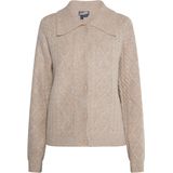 DreiMaster - Vest - Beige Bruin Gemêleerd - Dames