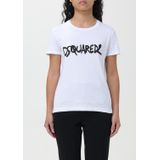 Short Sleeve Crew Neck T-shirt - Wit - T-shirts