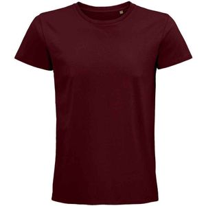 SOLS Unisex Volwassen Pionier Organisch T-shirt (BourgondiÃ«)