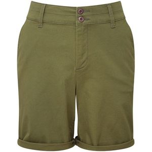 Asquith & Fox Dames/Dames Chino Lichtgewicht Shorts (Olijf)
