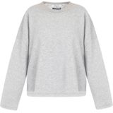 DreiMaster - Oversized Sweatshirt - Licht Grijs Melange - Dames