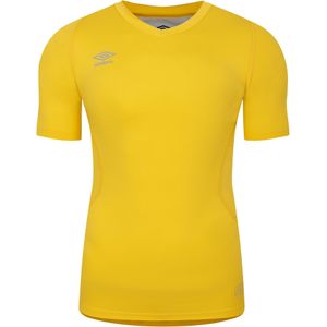 Umbro Unisex Elite V-hals Base Layer Top voor volwassenen (Geel)