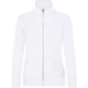 Fruit of the Loom Dames/Dames Lady Fit Sweatjack (Wit)