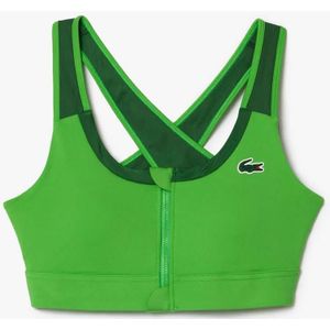 Lacoste - Sport Colour Block - Bralette - Groen - Medium Support