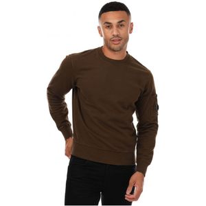 C.P. Company Diagonal fleece sweatshirt voor heren, groen