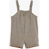 Koton - Jumpsuit - Ruches Gedetailleerd - Vierkante Kraag