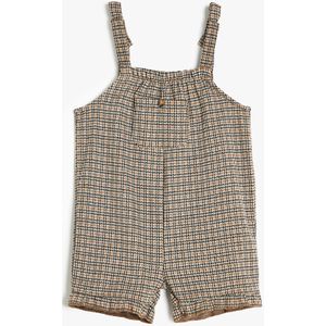 Koton - Jumpsuit - Ruches Gedetailleerd - Vierkante Kraag