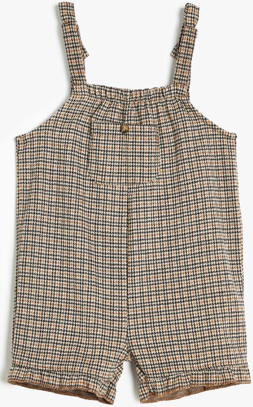 Koton - Jumpsuit - Ruches Gedetailleerd - Vierkante Kraag