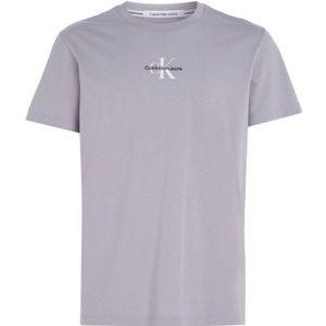 CALVIN KLEIN JEANS T-shirt MONOLOGO REGULAR met logo lavender aura