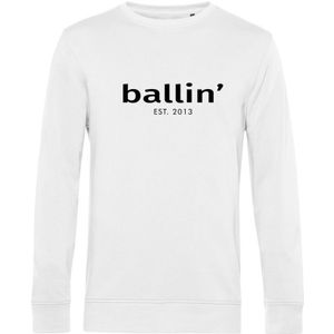 Ballin Est. 2013 Sweaters Basic Sweater Wit - Maat 3XL