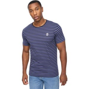 Crosshatch Heren Loppins T-shirt (Navy)