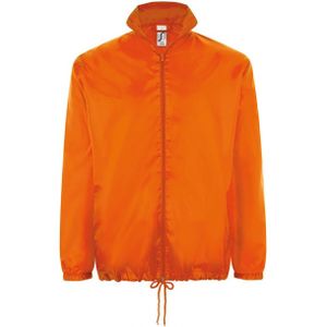 SOLS Unisex Shift Showerproof Windbreaker Jasje (Oranje)