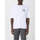 Moschino, Heren, Tops, Wit, Maat: L Katoen,