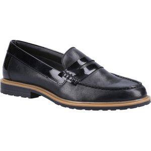 Hush Puppies - Verity - Casual Schoenen - Zwart - Leder