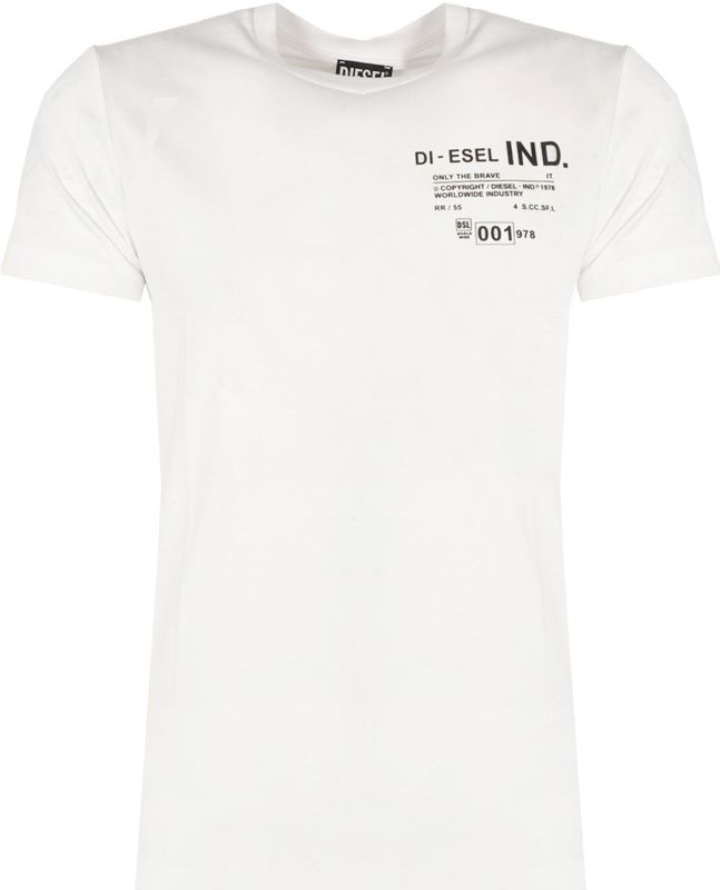 Diesel - T-Diegos - T-shirt - Wit