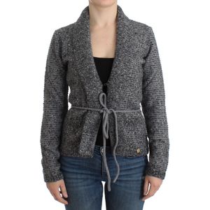 Cavalli Grijs wollen gebreid vest voor dames
