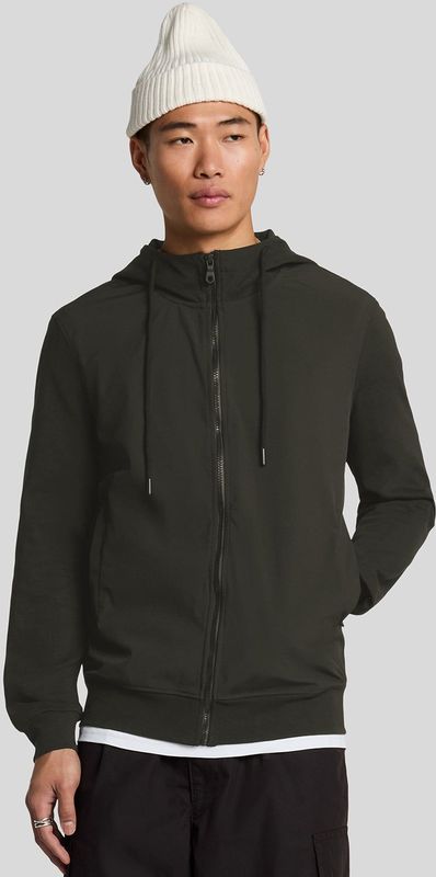 Lyle & Scott - Zip Hoodie - Grijs - 100% Katoen