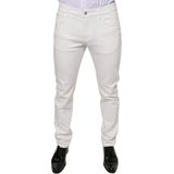 Slimfit Witte Jeans