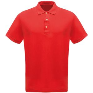 Regatta Professioneel Heren Klassiek 65/35 Poloshirt met korte mouwen (Klassiek rood)