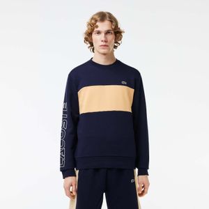 Lacoste - Crewneck Colourblock Sweatshirt - Navy