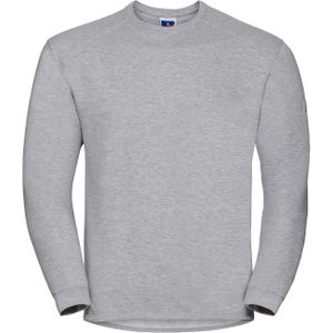 Russell Zwaargewicht uniseks sweater voor volwassenen (Licht Oxford)