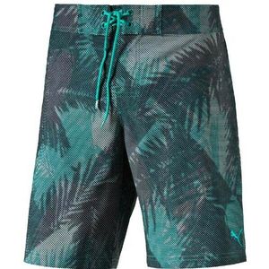Puma - Graphic Beach Shorts - Zwembroek - Groen