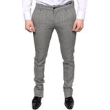 Glen Plaid Slimfit Broek