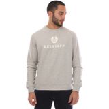 Belstaff - Signature Crewneck - Sweatshirt - Old Silver - Katoen