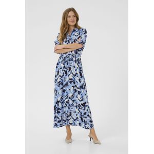 Jurk Regular fit Blue Flower Print blue multi