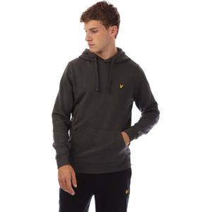 Lyle & Scott Heren Voetbalwereld Hoodie (Gunmetal)