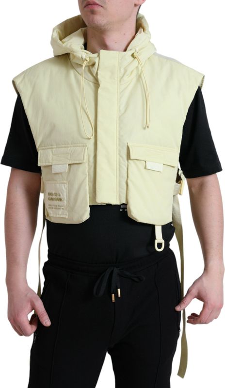 Dolce & Gabbana - Sunshine Yellow - Capuchonvest - Geel - Polyester