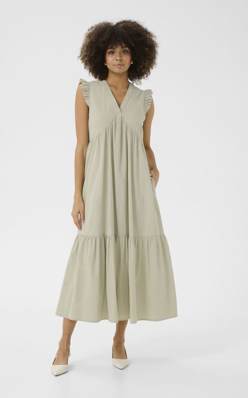 Jurk Relaxed fit Seagrass green