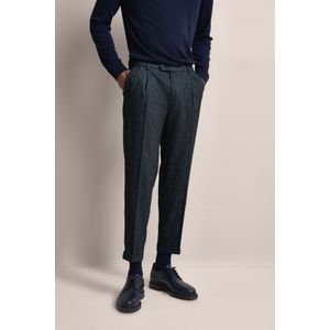 Bugatti - Bandplooibroek - Marine - Bijzonder Zacht