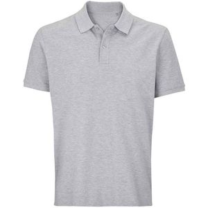 SOLS Unisex Pegase Marl Piqué Poloshirt voor volwassenen (Grijze Mergel)