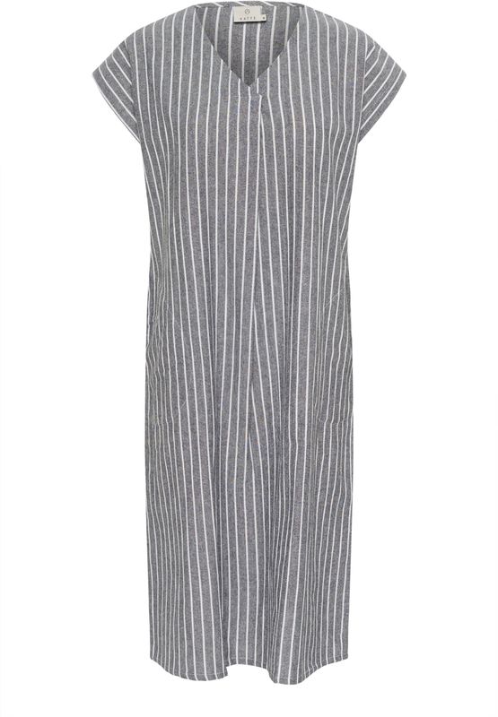 Jurk Casual fit black white