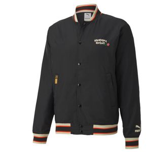 Puma - Bomber Graphic Logo Jacket - Zwart